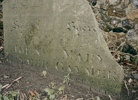 Missing Headstone - John & Mary Gaymer
